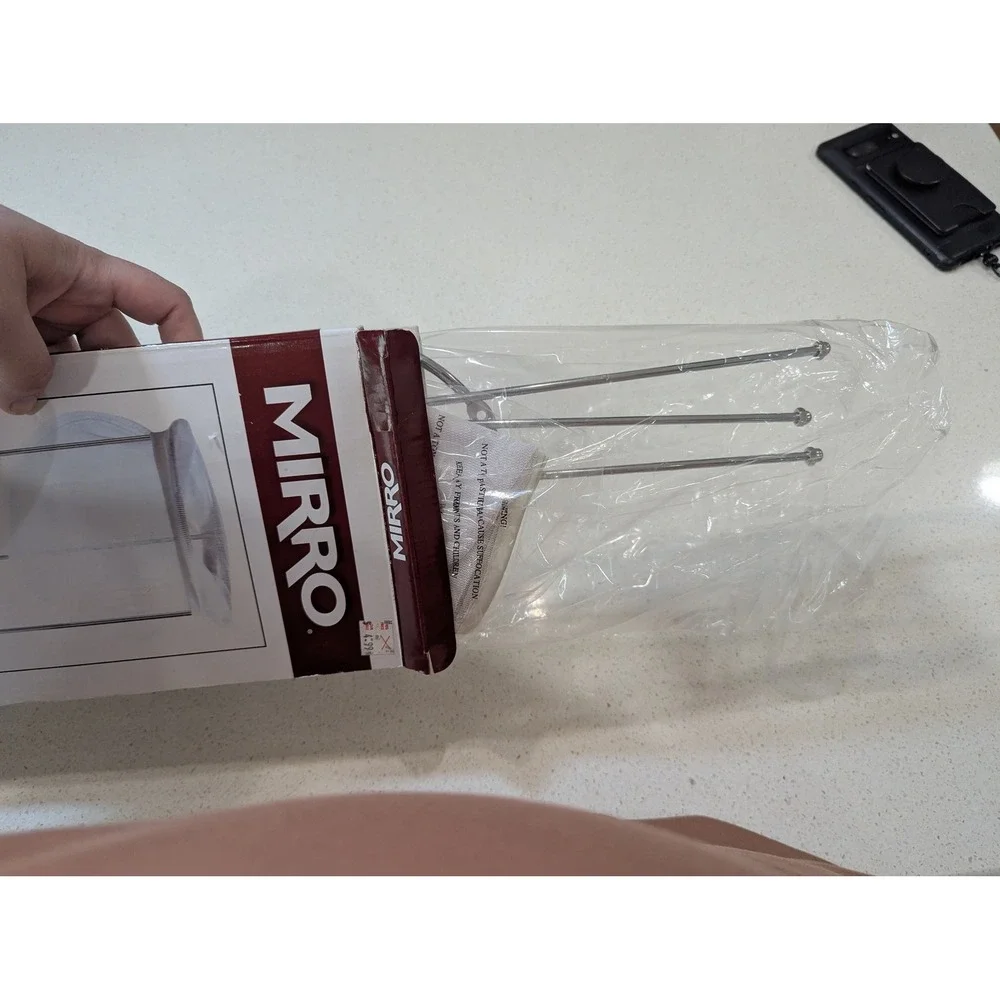 Mirro Jelly Strainer Set White Nylon Wire Stand with 3 Strainer Bags NEW Canning